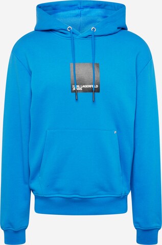 Sweat-shirt KARL LAGERFELD JEANS en bleu : devant