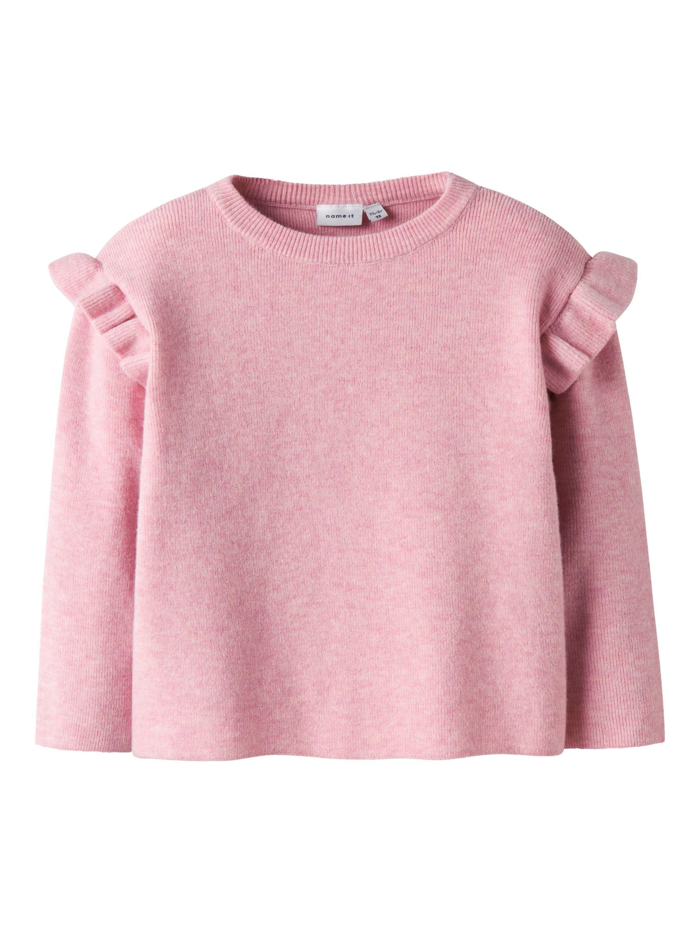 NAME IT Sweater in Pink: front