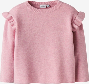 NAME IT - Jersey en rosa: frente