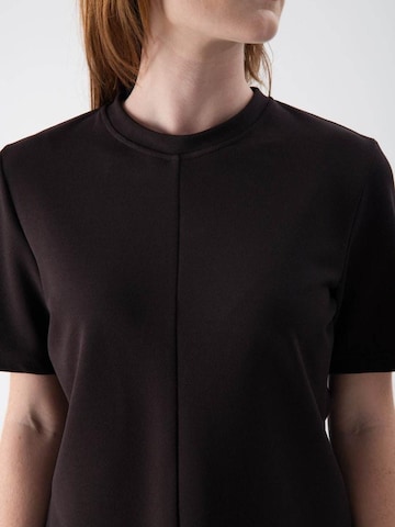 Felpa 'Structured short-sleeved' di MND in marrone