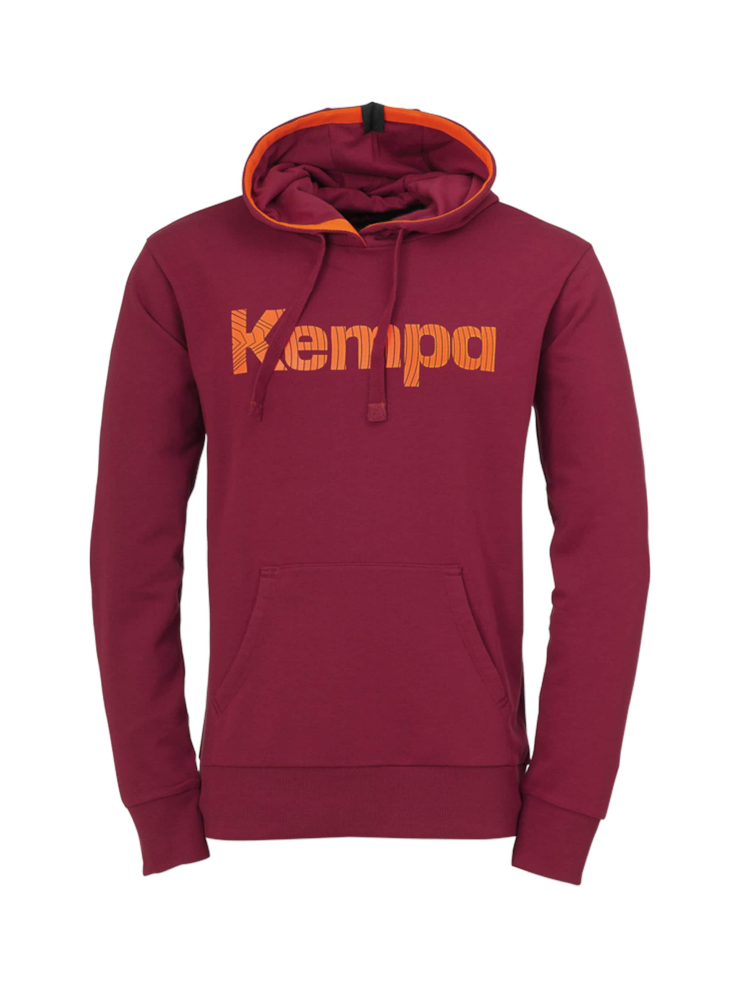 KEMPA Športová mikina - Červená: predná strana