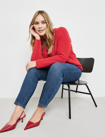 SAMOON Sweater in Red