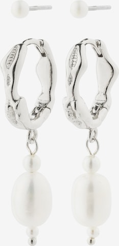 PilgrimNaušnice 'Constance' - srebro boja: prednji dio