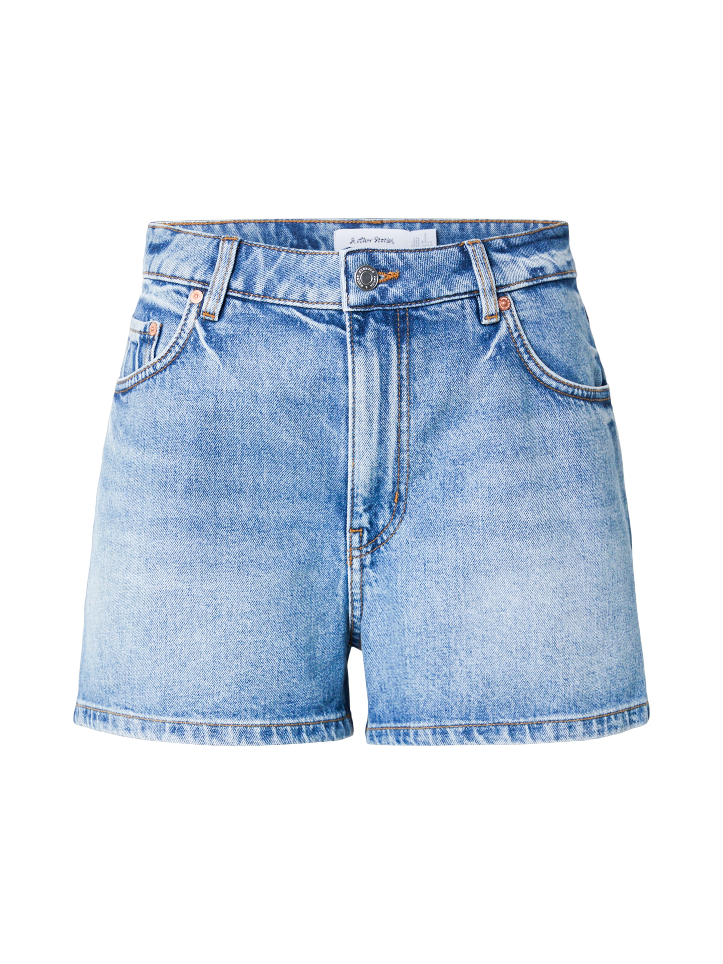 & Other Stories Shorts in blue denim, Produktansicht