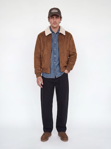 Jack & Jones Premium Välikausitakki 'JPRCCLUKE' värissä ruskea