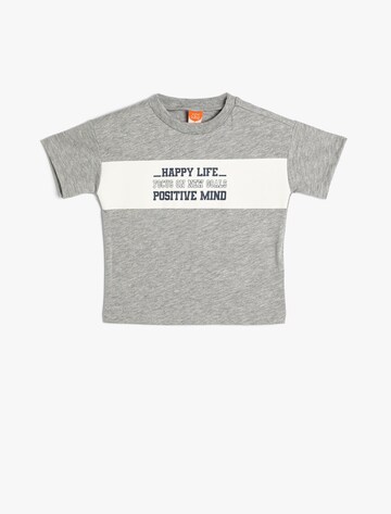 Koton T-Shirt in Grau: Vorderseite