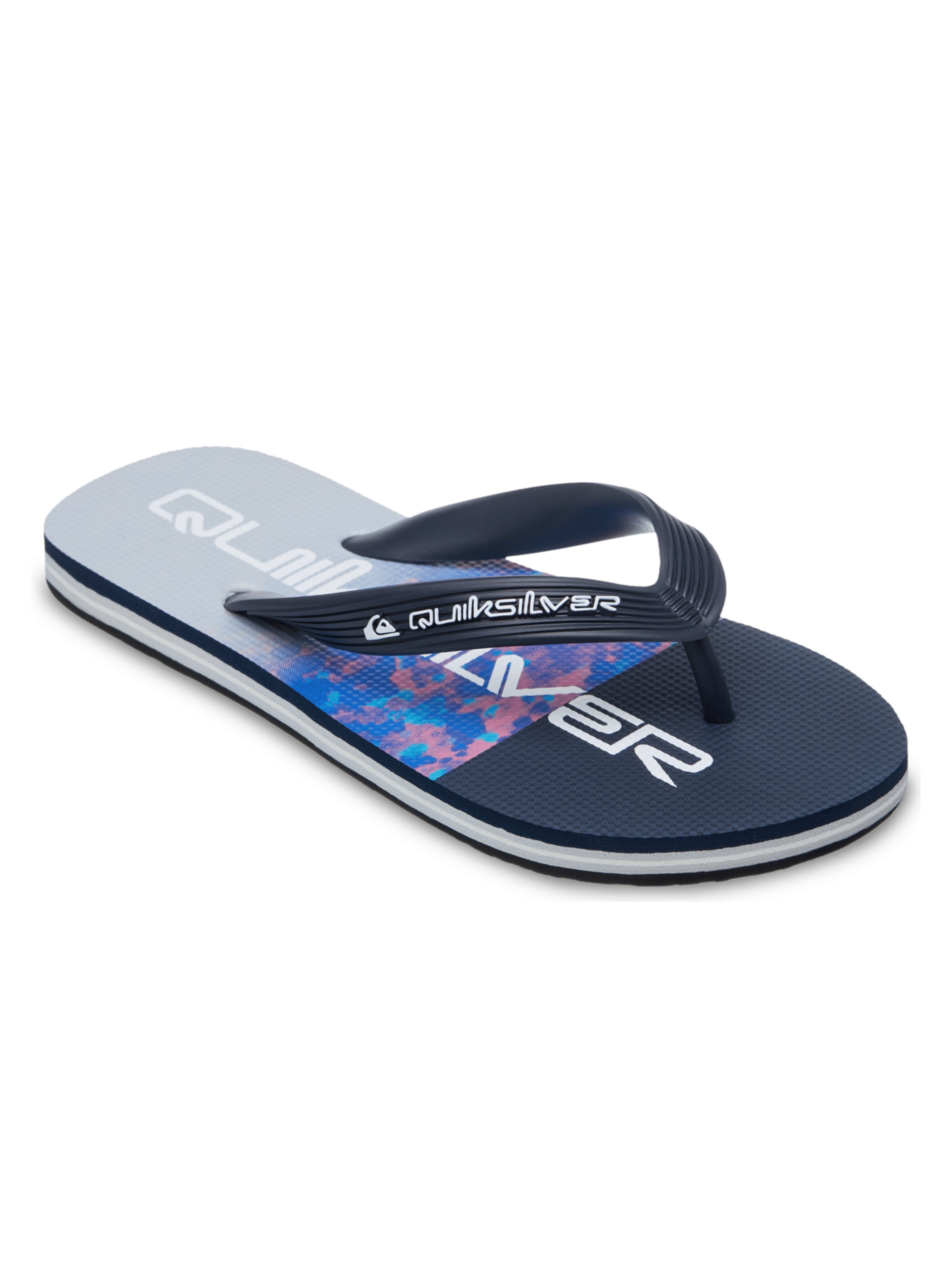 QUIKSILVER Sandals & Slippers 'Molokai Art' in Blue: front