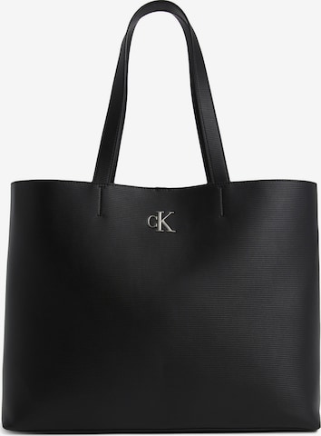 Calvin Klein Jeans - Shopper em preto: frente