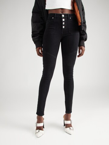 Skinny Jeans 'HUSH' di ONLY in nero: frontale