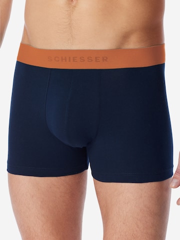 SCHIESSER Boxer shorts ' 95/5 Multi ' in Blue