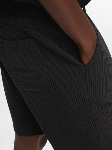Loosefit Pantalon 'Slhcasper' SELECTED HOMME en noir