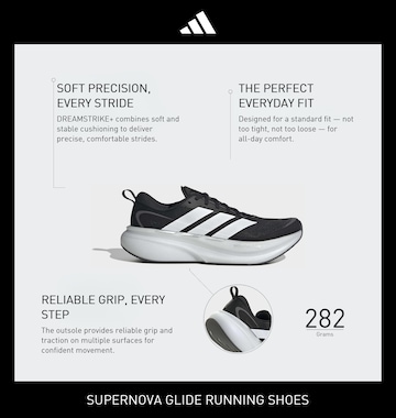 ADIDAS PERFORMANCETenisice za trčanje 'Supernova Glide' - crna boja