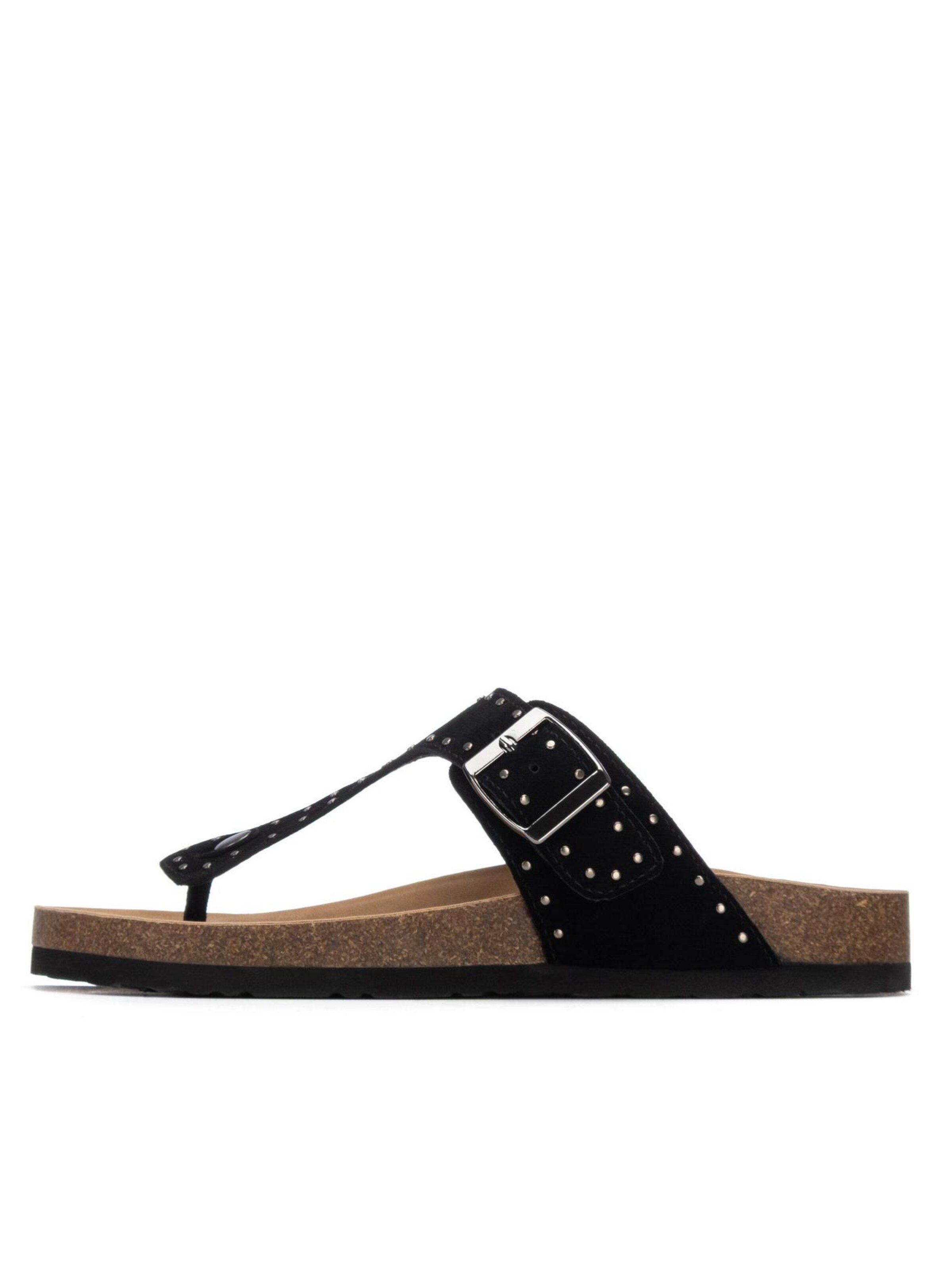 Xti - Sandalias en negro: frente