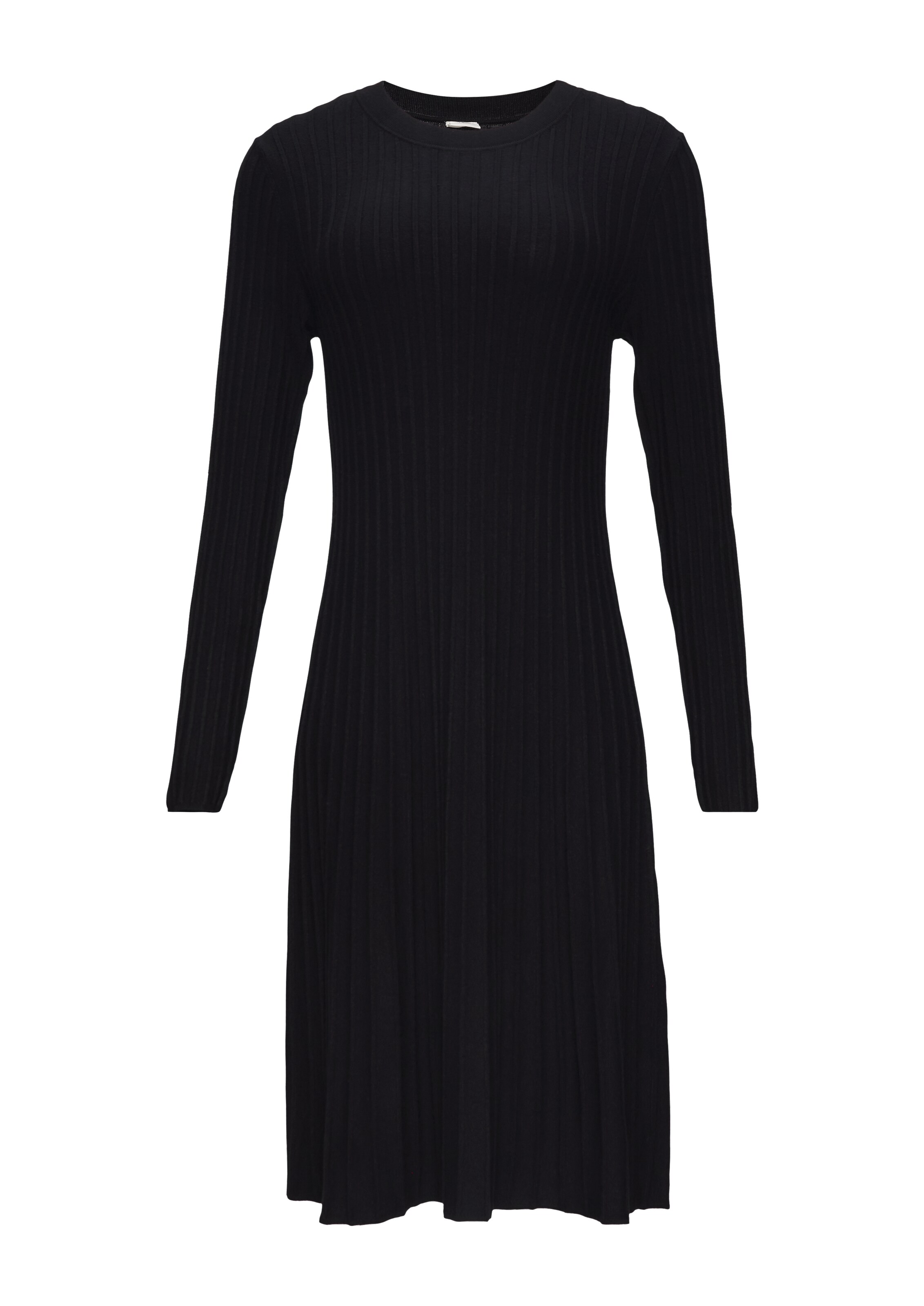 s.Oliver BLACK LABEL Kleid in Schwarz: Vorderseite