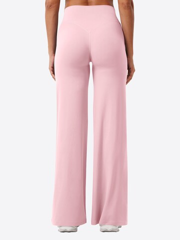 ZAAYO Wide leg Workout Pants in Pink