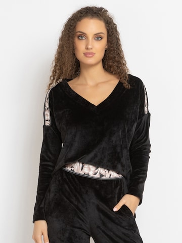 JIORO Shirt 'ESSENTIALS' in Black