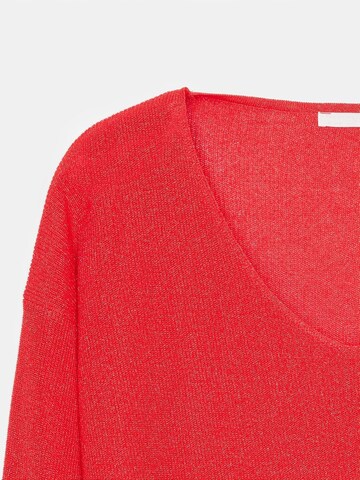 Dilvin - Pullover 'Pullover' em vermelho