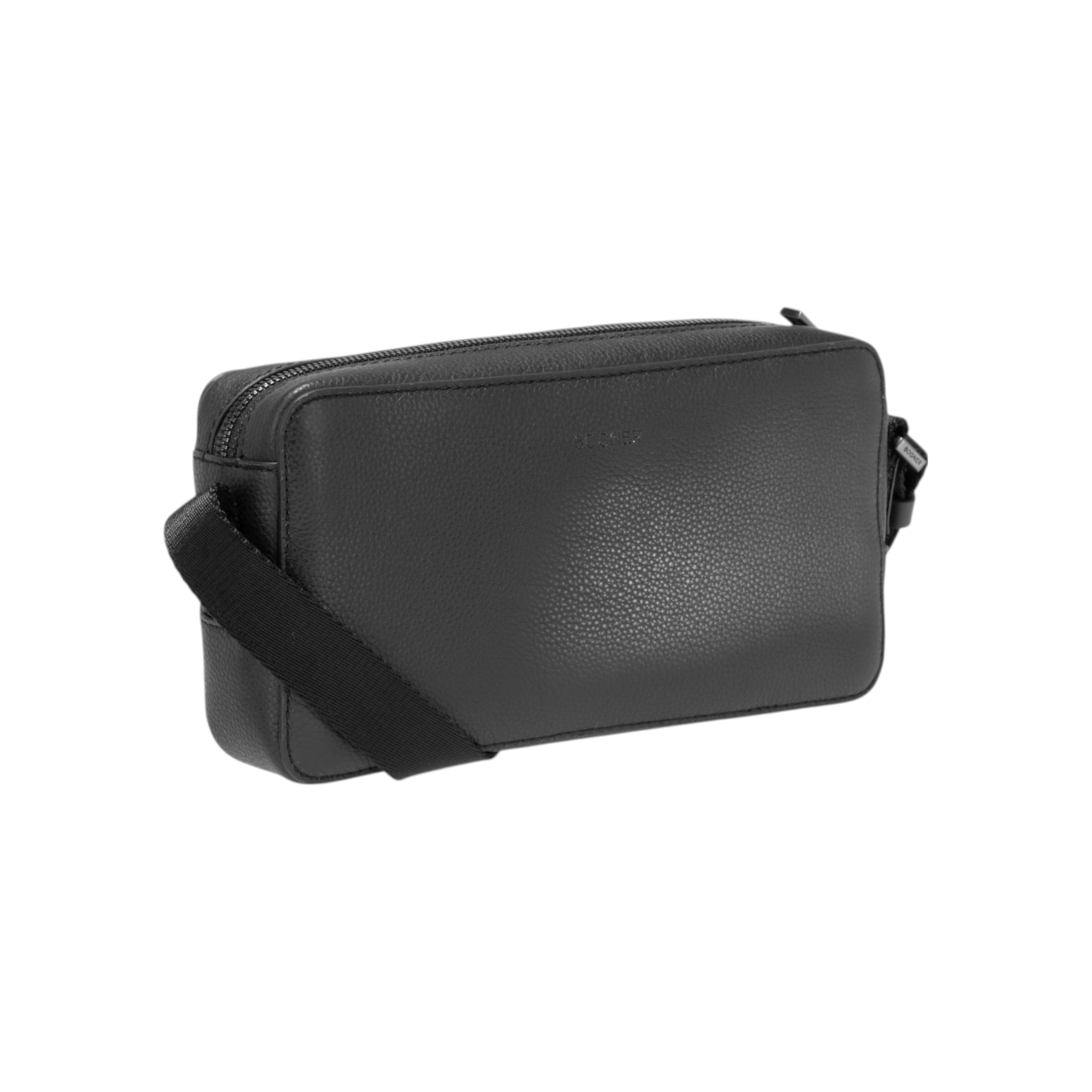 BOGNER Schoudertas 'Kiroro Linus' in Zwart