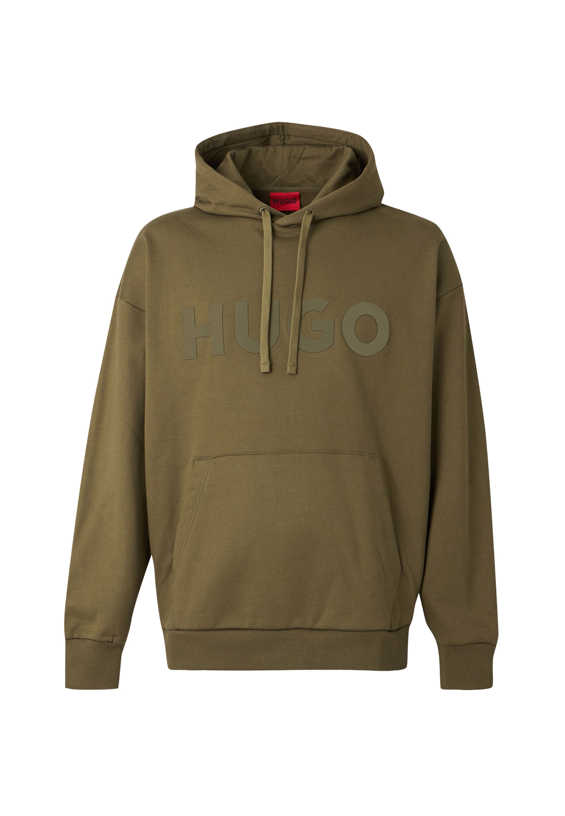 HUGO Sweatshirt 'Ditchle' in Green: front