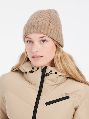 PROTEST Sportjacke 'PRTLUCID' in Beige