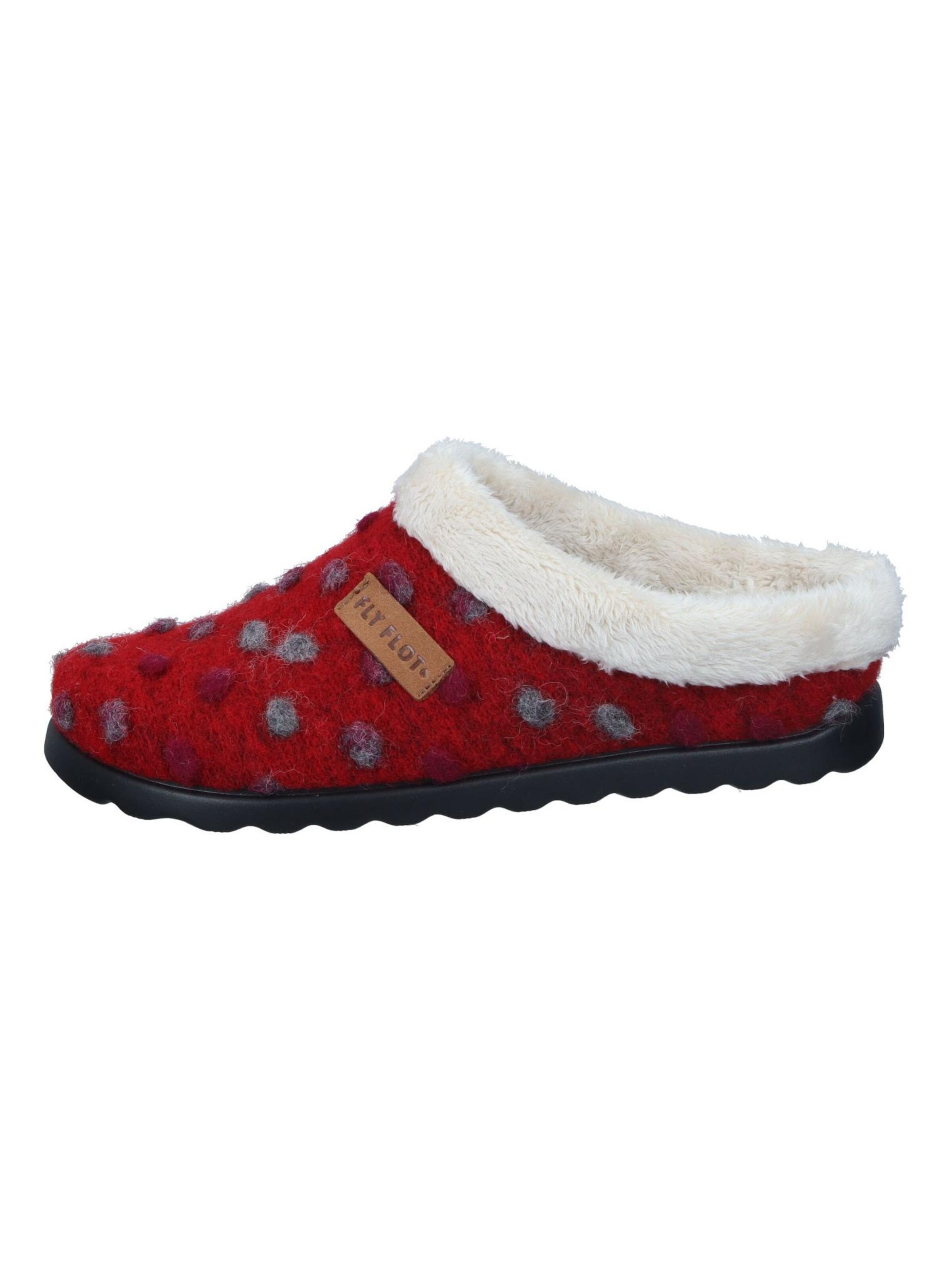 FLY FLOT Slippers in Red