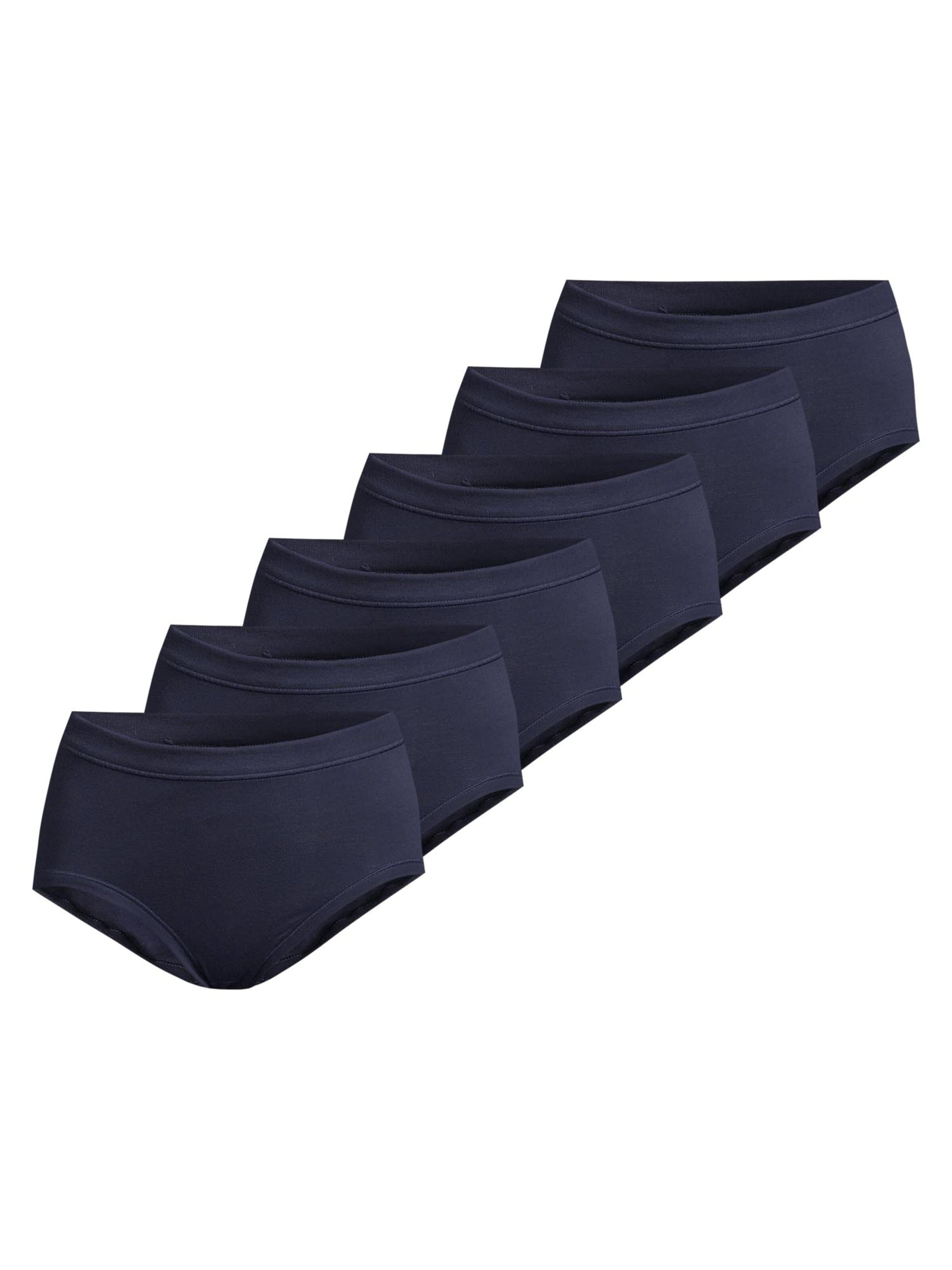 CON-TA Panty 'Feinripp' in Blue: front