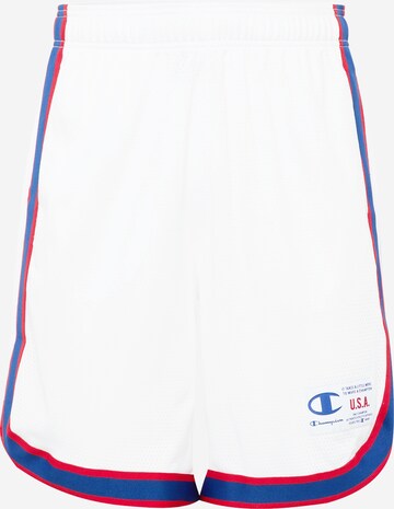 Champion Authentic Athletic Apparel Kalhoty – bílá: přední strana