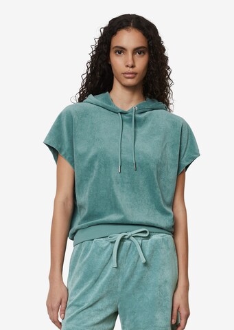 Sweat-shirt Marc O'Polo en vert : devant