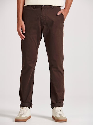 regular Pantaloni chino di Funky Buddha in marrone: frontale
