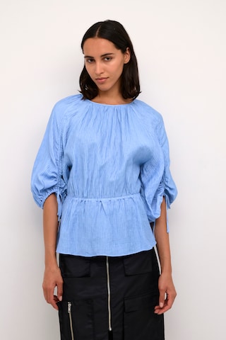 KAREN BY SIMONSEN Bluse 'Noma' i blå: forside