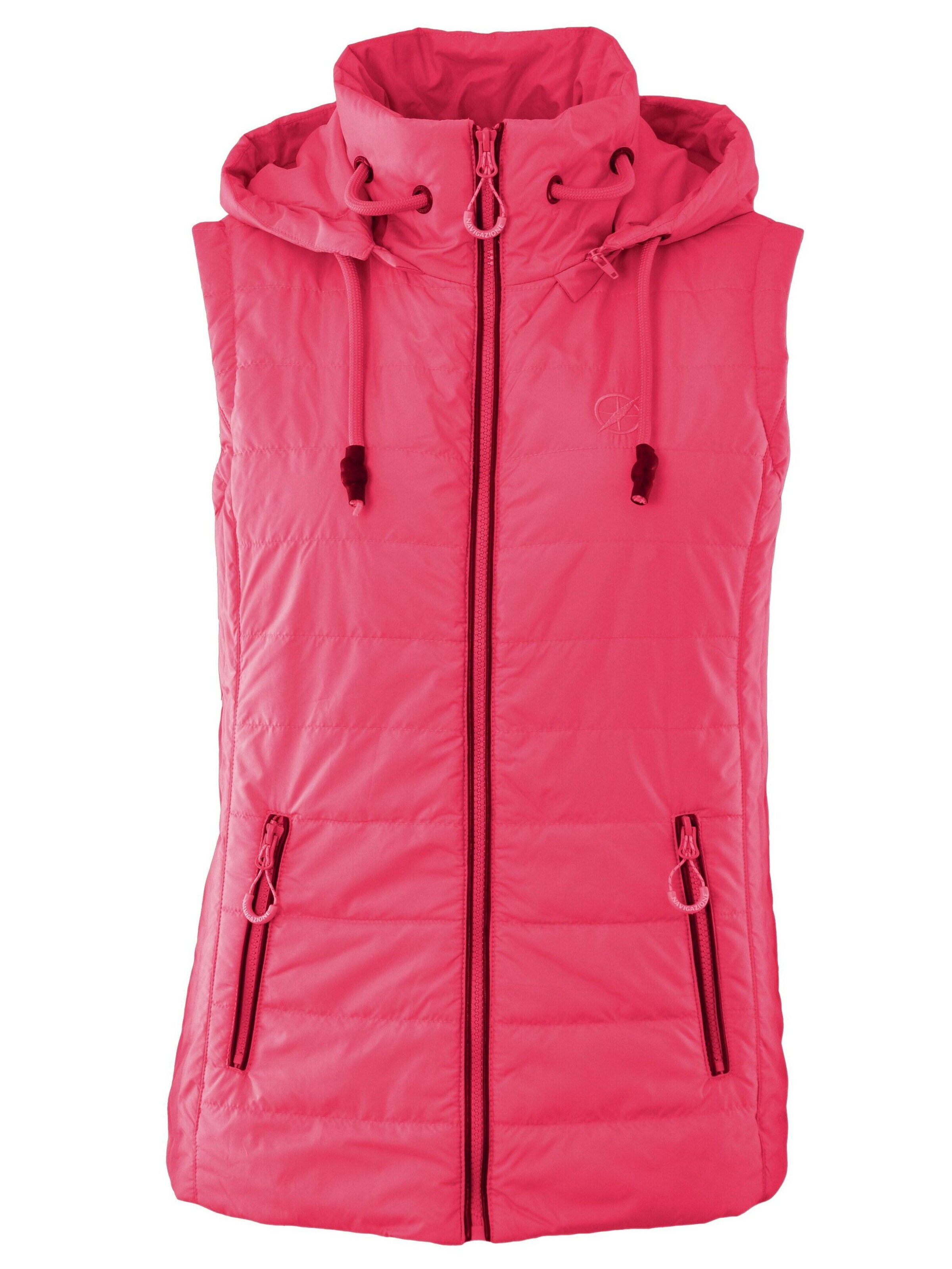 Navigazione Weste in Pink: Vorderseite