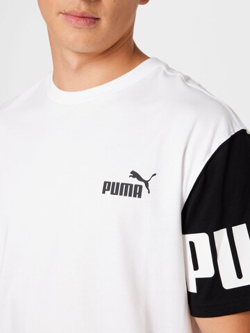 PUMA Functioneel shirt 'Power' in Wit