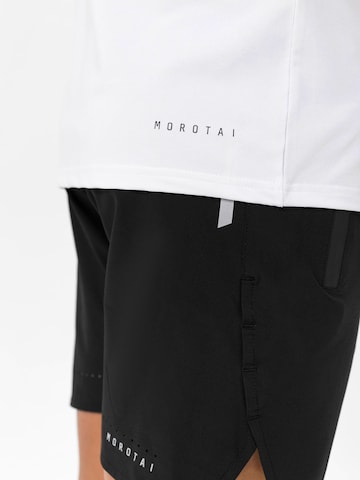 MOROTAI Shirt 'CORPORATE BASIC' in Weiß