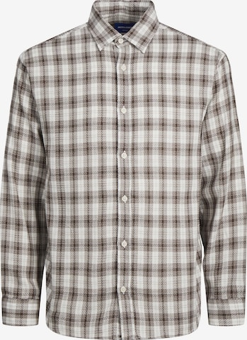 Chemise JACK & JONES en beige : devant