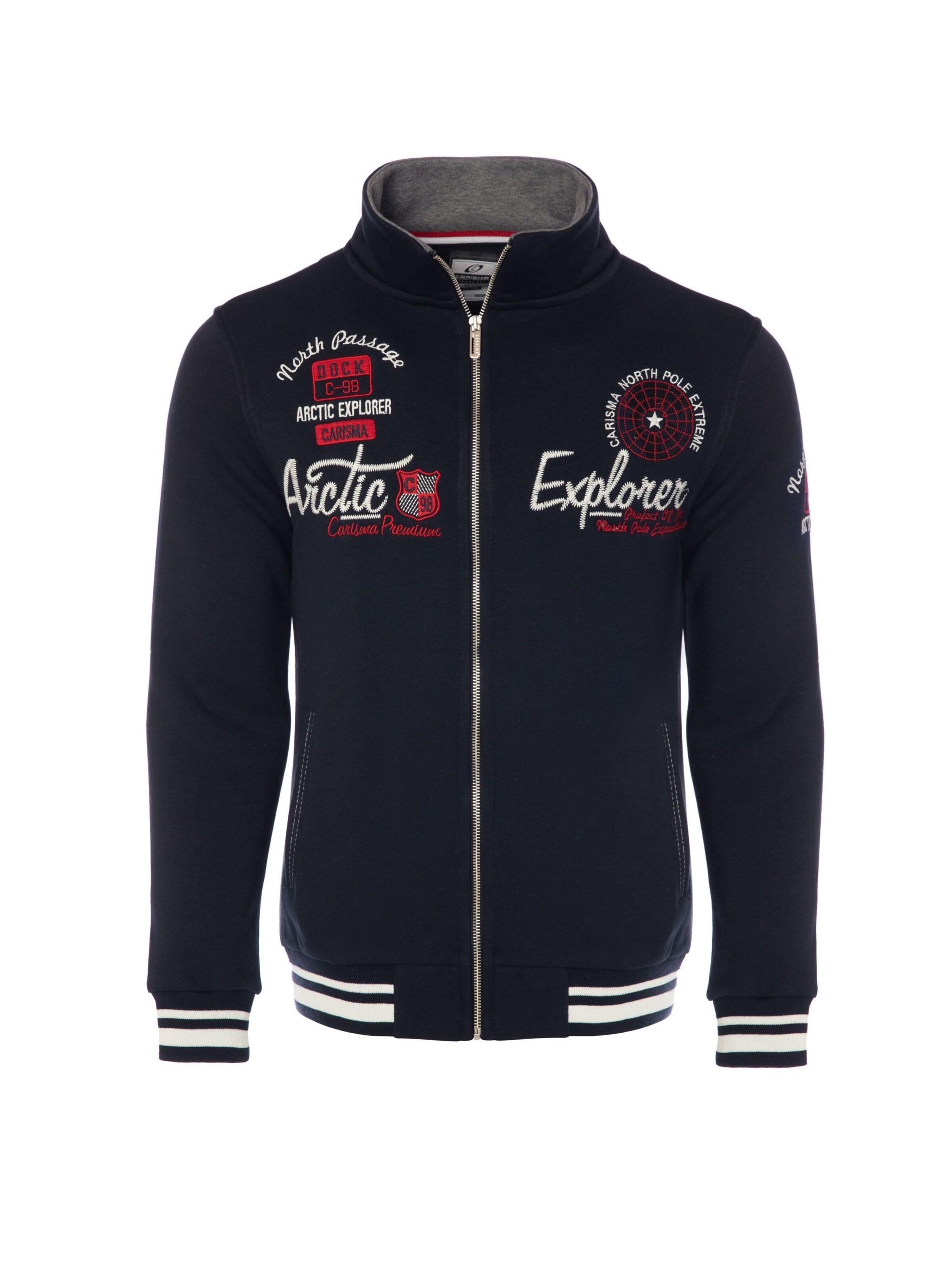 CARISMA Sweat jacket in Blue: front