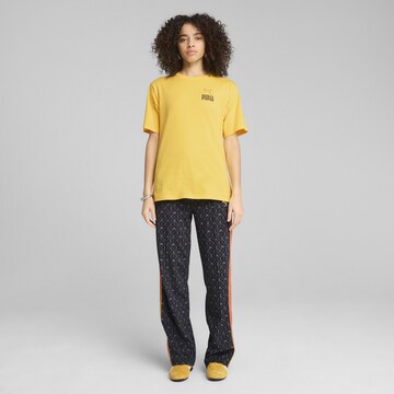 PUMA Shirt 'Wardrobe Essentials' in Yellow