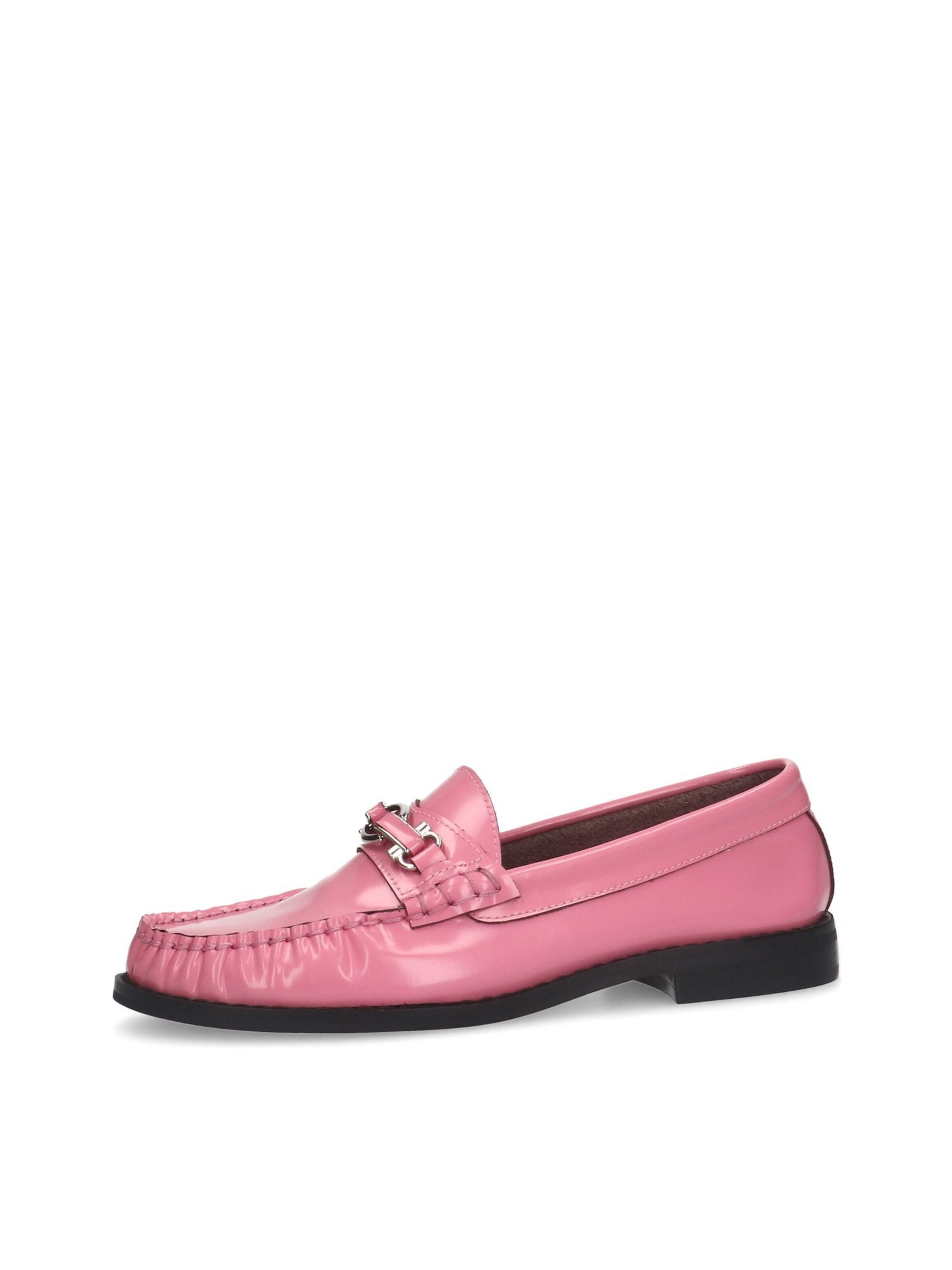 SACHA Classic Flats in Pink: front