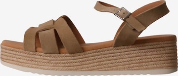 Oh my Sandals Sandale in Beige: Vorderseite