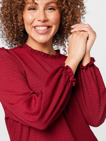 Dorothy Perkins Curve Shirt in Rood