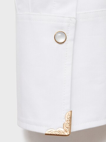 MANGO Bluse 'Californ' in Weiß