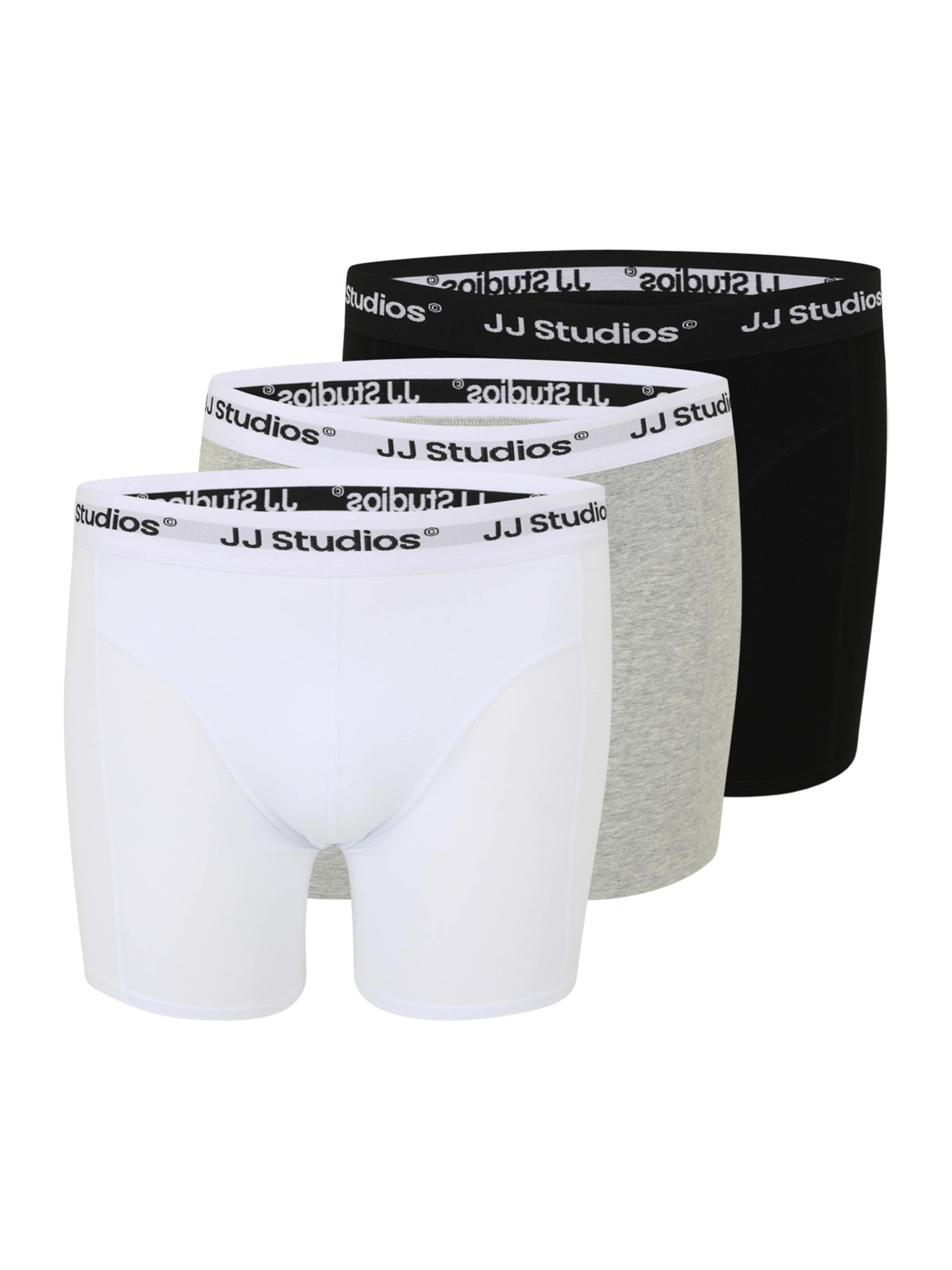 Jack & Jones Plus Боксерки 'JACSOHO' в сиво: отпред