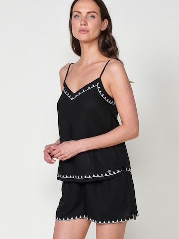 KOROSHI Bluse i sort