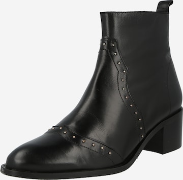 Bianco Booties 'Carol' in Black: front