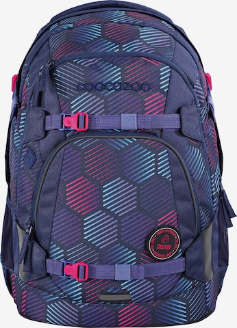 Coocazoo Backpack 'Porter' in Purple: front