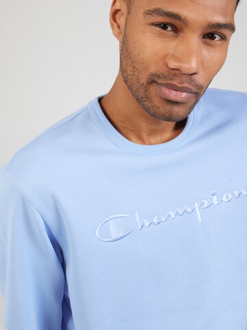 Bluză de molton de la Champion Authentic Athletic Apparel pe albastru