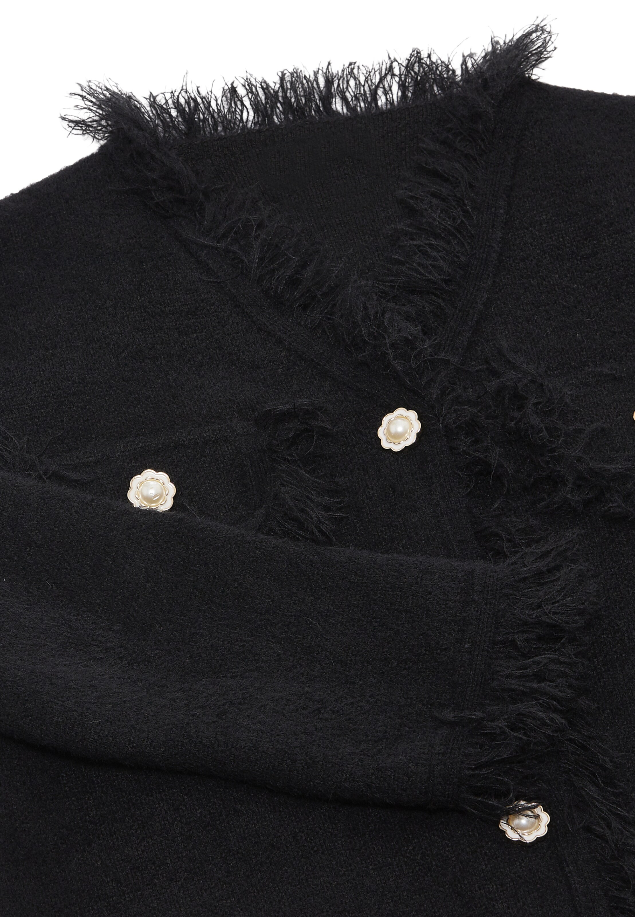 ZITHA Knit cardigan in Black