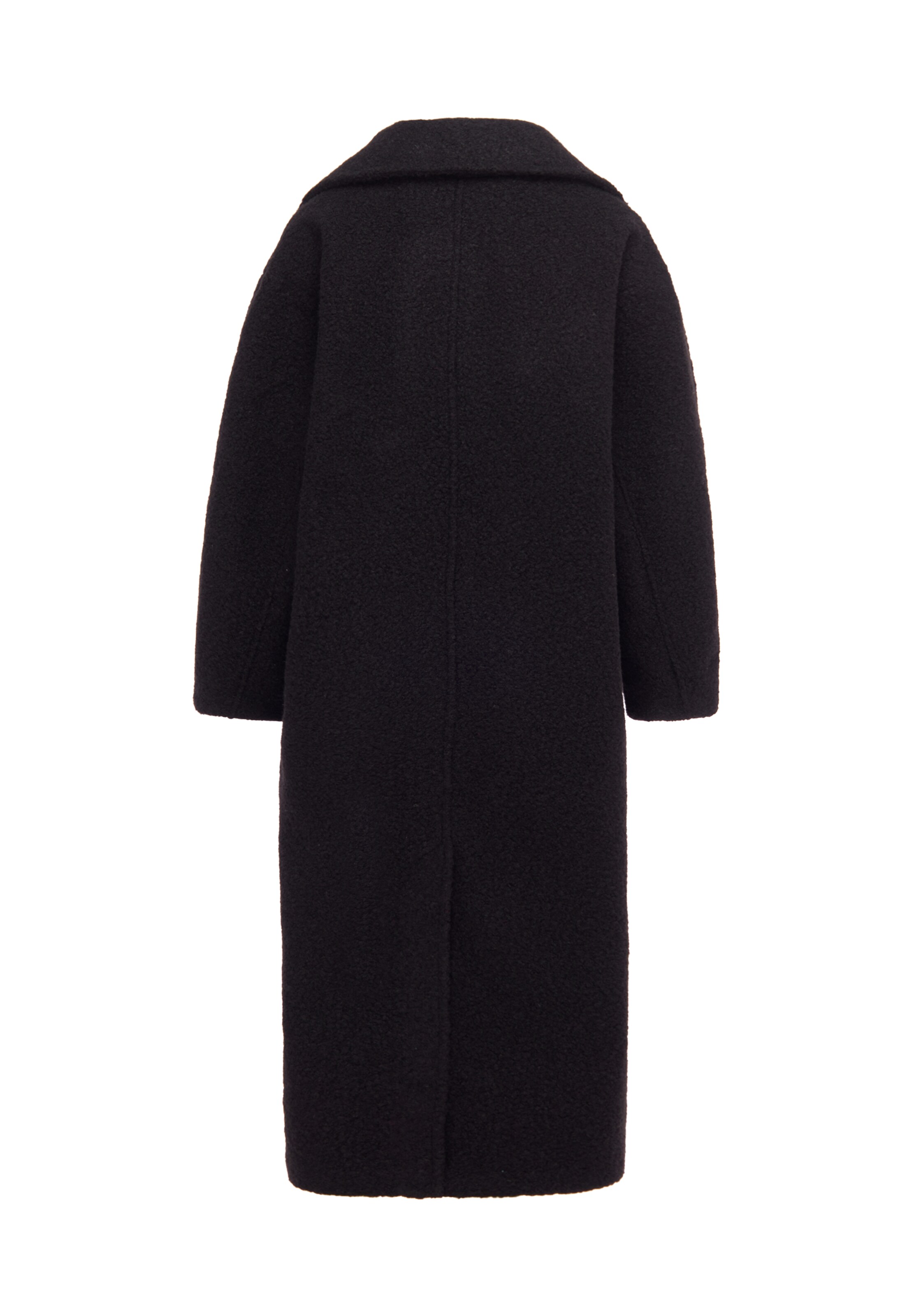 minya Between-seasons coat in Black