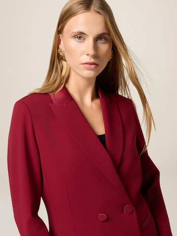 Blazer di oltre in rosso