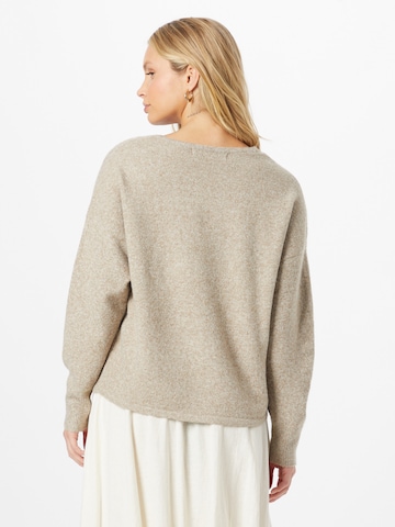 VERO MODA Sweater 'Doffy' in Brown