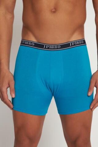 JP1880 Boxershorts in Blau: Vorderseite